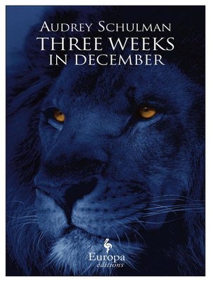 cover image of Three Weeks in December